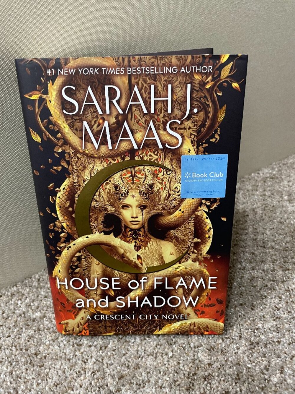 House of Flame and Shadow Crescent City #3 Sarah J Maas Walmart Exclusive 1st Ed